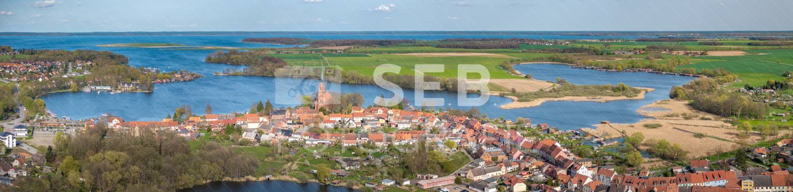 Röbel/Müritz im Frühling