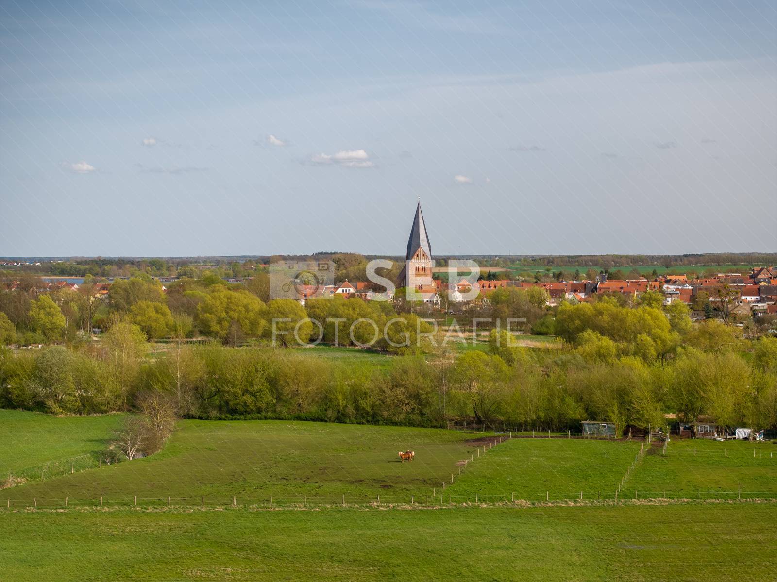 Röbel/Müritz im Frühling