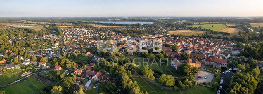 Luftbild von Neustadt-Glewe
