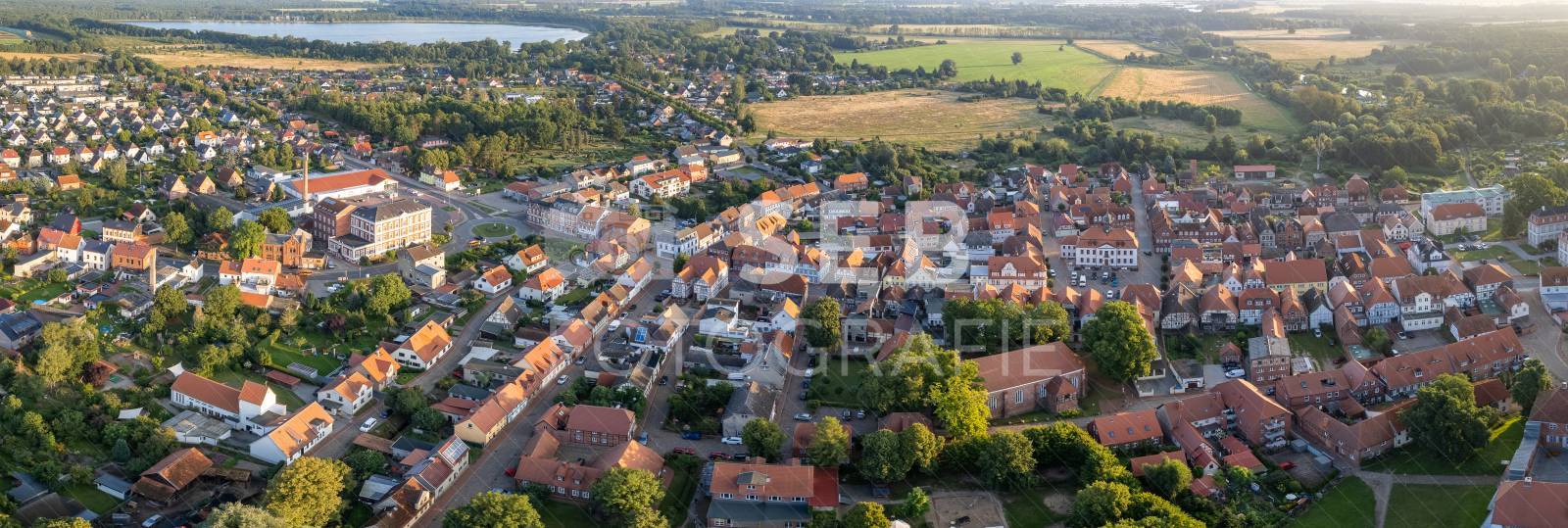 Luftbild von Neustadt-Glewe