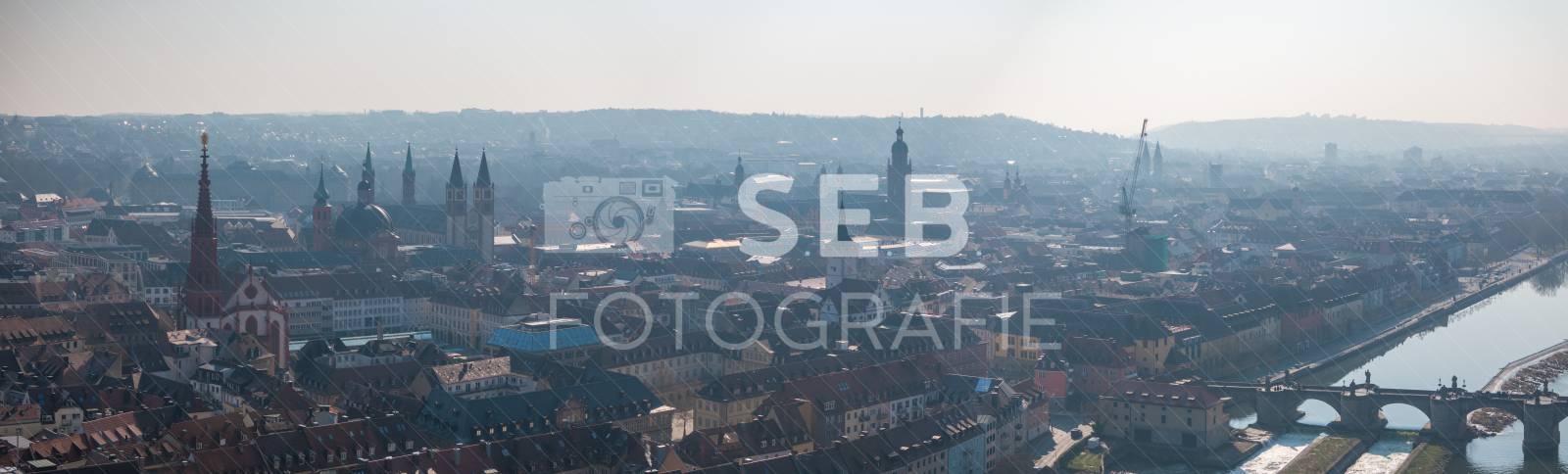 Panorama von Würzburg