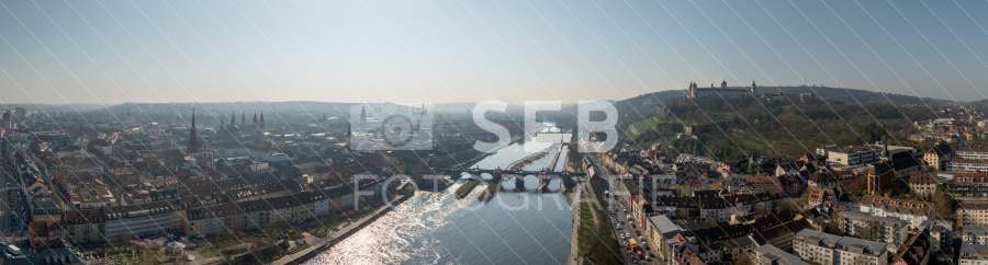 Panorama von Würzburg