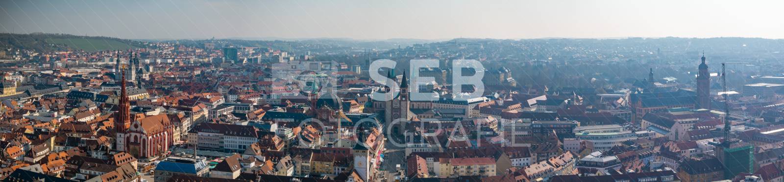 Panorama von Würzburg