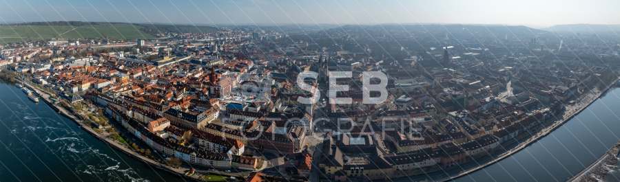 Panorama von Würzburg